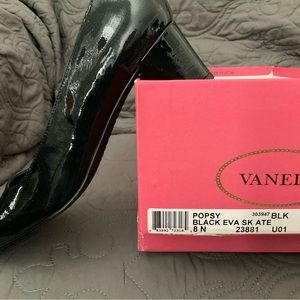 VANELI 8Narrow pumps patent black